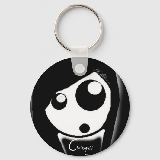 私たちのチェーン上のミニK キーホルダー (正面)