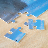 私たちのチベットスパニエル犬私たちの家族ペット ジグソーパズル (側面)