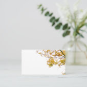 私たちのツリー秋結婚テーマの空白の座席表 プレイスカード (スタンド正面)