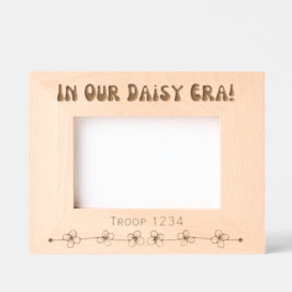 私たちのデイジー時代の女の子 レーザー彫刻フレーム