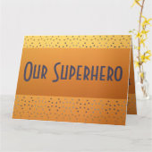 私たちのナースありがとう カード (黄色い花)