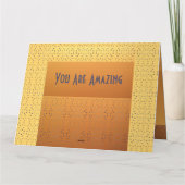 私たちのナースありがとう カード (裏面)