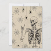 私たちのハロウィーン誕生日に参加してほしい 招待状 (裏面)