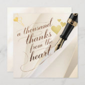 私たちのハートからあなたのサンキューカード (正面/裏面)