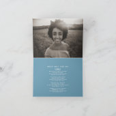 私たちのハートで永遠に白い詩の葬儀 案内状 (内部)