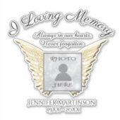 私たちのハートで永遠に記憶を愛して シール (正面)