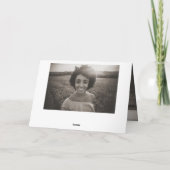 私たちのハートの葬儀は永遠に黒い詩 サンキューカード (裏面)