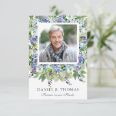 私たちのハートの葬儀サンキューカード 招待状 (スタンド正面)