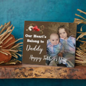 私たちのハートはパパのものだ フォトプラーク (側面)