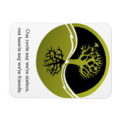 私たちのハートは私たちは友達だと言う マグネット (横)