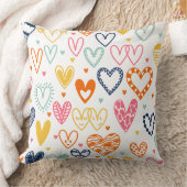 私たちのハートパターン枕であなたの宇宙への愛 クッション (ブランケット)