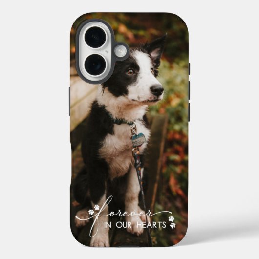 私たちのハートペットの写真にPawプリント Case-Mate iPhoneケース (裏面)