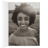 私たちのハート永遠の黒い詩のカードの葬儀 (内側 (右))