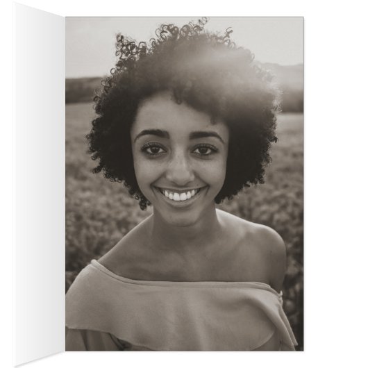 私たちのハート永遠の黒い詩のカードの葬儀 (内側 (右))