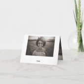 私たちのハート永遠の黒い詩のカードの葬儀 ノートカード (裏面)