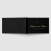 私たちのハート葬儀で書き物を永遠に ゲストブック (全面)