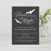 私たちのハート葬儀で永遠に灰色の舞う鳥 招待状 (スタンド正面)