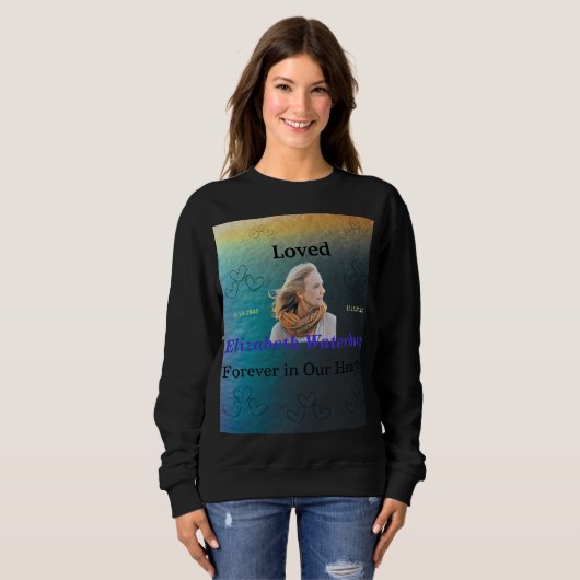 私たちのハート記念碑で永遠に愛される スウェットシャツ (正面フル)