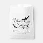 私たちのハート鳥の種の中で永遠に舞う鳥 フェイバーバッグ (正面)