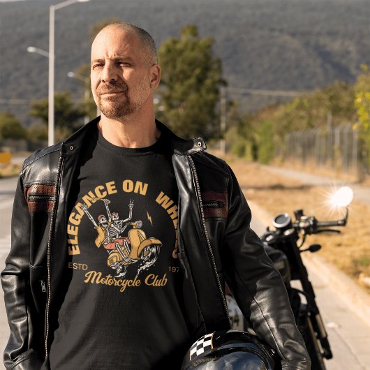 私たちのバイクエレガントクラブとスタイルに乗る Tシャツ