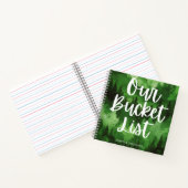 私たちのバケットリストカップル冒険キープサケ ノートブック (内部)