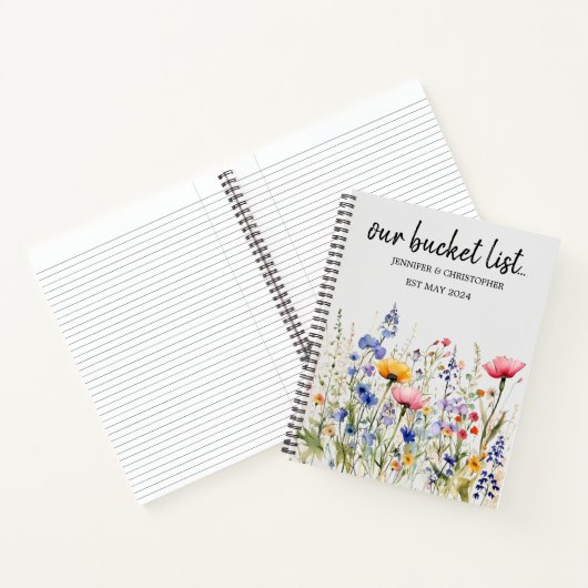 私たちのバケットリストカップル冒険キープサムジャーナル ノートブック (内部)