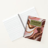 私たちのバケットリストカップル冒険キープサムジャーナル ノートブック (内部)