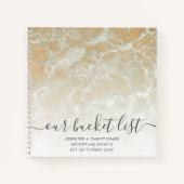 私たちのバケットリストビーチVibes ノートブック (正面)