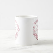 私たちのバレエの心に耳を傾けて コーヒーマグカップ (中央)