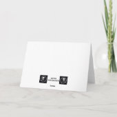 私たちのパックからクリスマスまで カード (裏面)