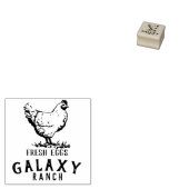 私たちのパーソナライズされた新鮮な卵のスタンプ ラバースタンプ (押印)