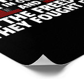 私たちのヒーローは私たちの心に生き続ける 追悼の日 ポスター (角)