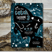 私たちのビッグキャッチ誕生日招待状 招待状