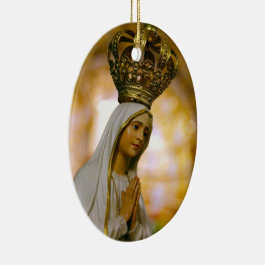 私たちのファティマの女性 セラミックオーナメント (右)