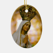 私たちのファティマの女性 セラミックオーナメント (裏面)
