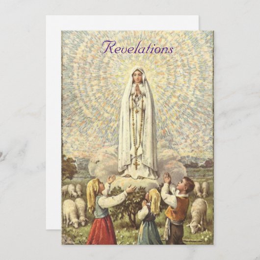 私たちのファティマ夫人 シーズンカード (正面/裏面)