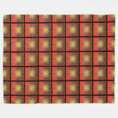 私たちのフリースブランケットデザインと一緒にユニーク居心地の良い フリースブランケット (正面(横))