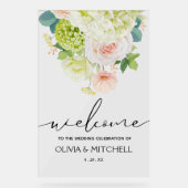 私たちのフローラ結婚へようこそ アクリルサイン (正面)