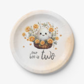 私たちのブイズツー幽霊誕生日 ペーパープレート (正面)