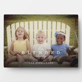 私たちのブレンド家族フルフォトレイアウトキープサケ フォトプラーク (正面)