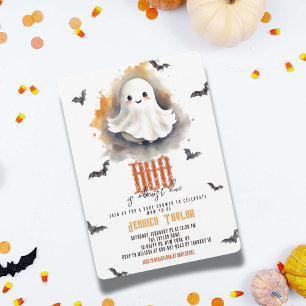 私たちのブーがもうすぐ生まれる!ハロウィンベビーシャワー 招待状