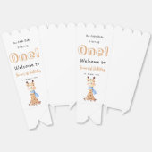 私たちのベビーは可愛いキリン1歳の誕生日を迎える フェイバーボックス (見開き)