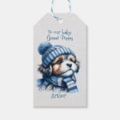 私たちのベビーグランドパピークリスマス ギフトタグ (正面)