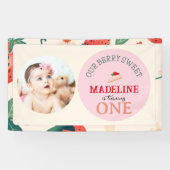 私たちのベリースイート誕生日バナー 横断幕 (横)