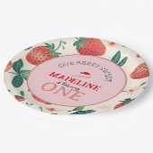 私たちのベリースウィート誕生日 ペーパープレート (アングル)