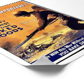 私たちのベーカリーの仕事は重要だ ポスター (角)