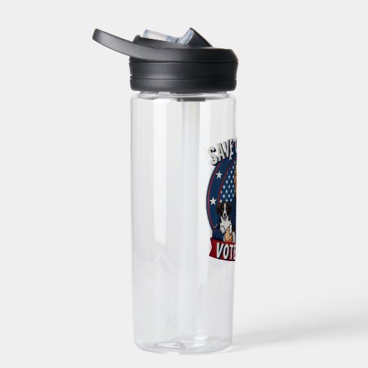 私たちのペットを救おう トランプに投票 ペットはトランプ支持 ウォーターボトル (右面)