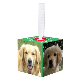 私たちのペット5フォトキューブオーナメント キューブオーナメント