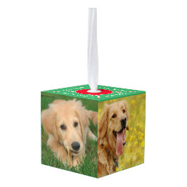 私たちのペット5フォトキューブオーナメント キューブオーナメント