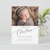 私たちのメリークリスマスベビー誕生発表 シーズンカード (スタンド正面)